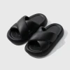 New PVC thick-soled slippers for foreign trade, suitable for women to wear outside and for home couples. Factory stock available Application Scenario